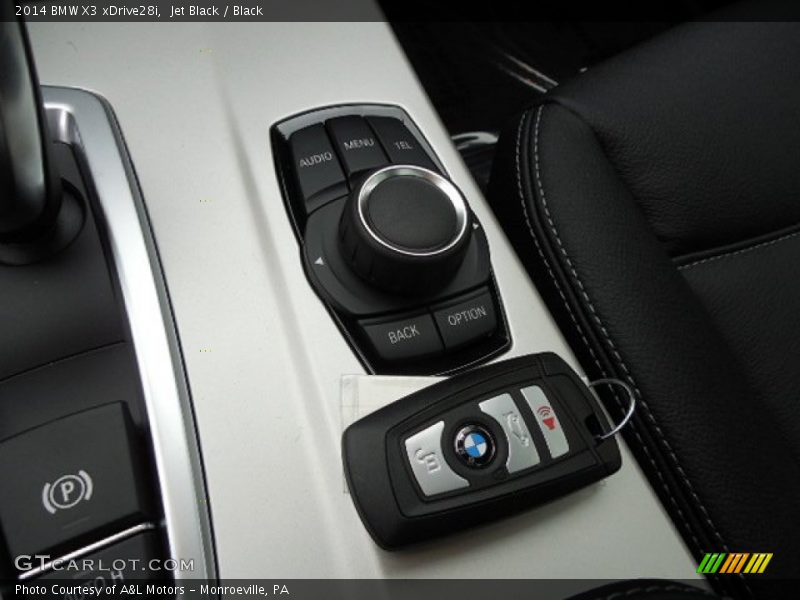 Jet Black / Black 2014 BMW X3 xDrive28i