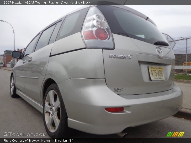 Platinum Silver Metallic / Black 2007 Mazda MAZDA5 Touring