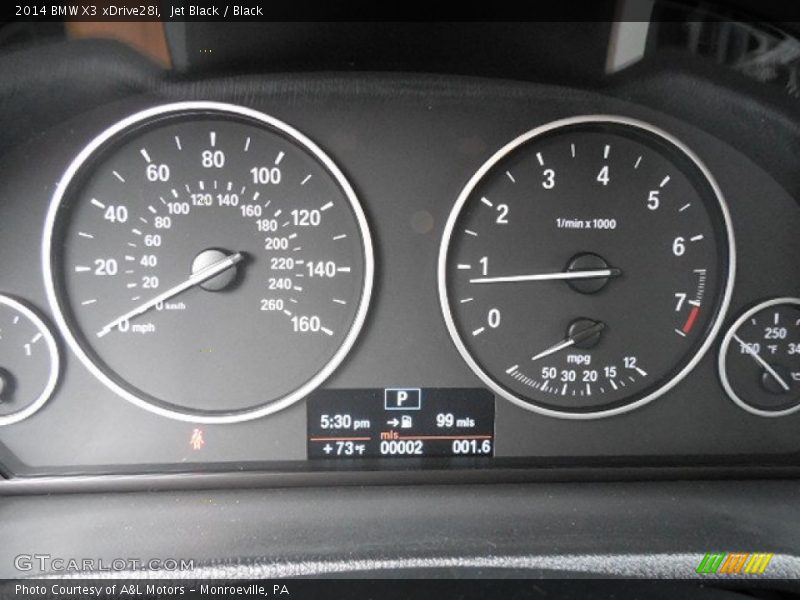 Jet Black / Black 2014 BMW X3 xDrive28i