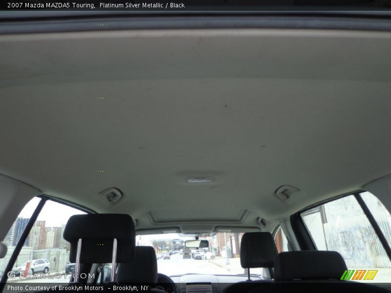 Platinum Silver Metallic / Black 2007 Mazda MAZDA5 Touring