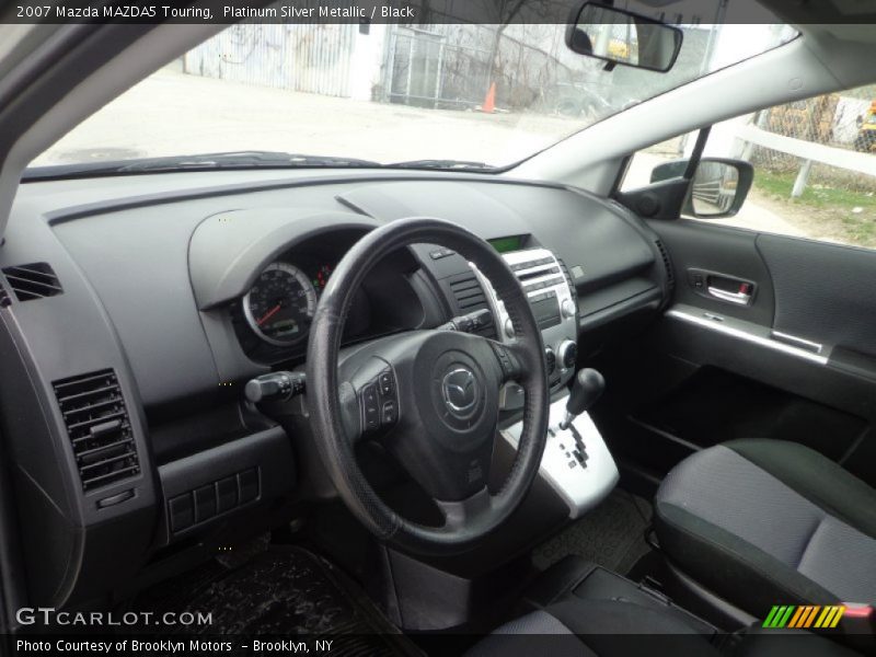 Platinum Silver Metallic / Black 2007 Mazda MAZDA5 Touring