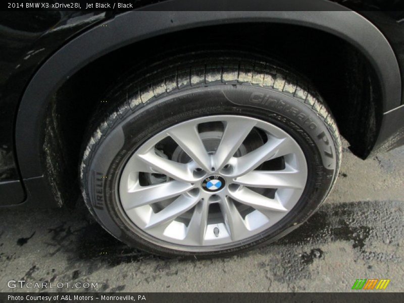 Jet Black / Black 2014 BMW X3 xDrive28i