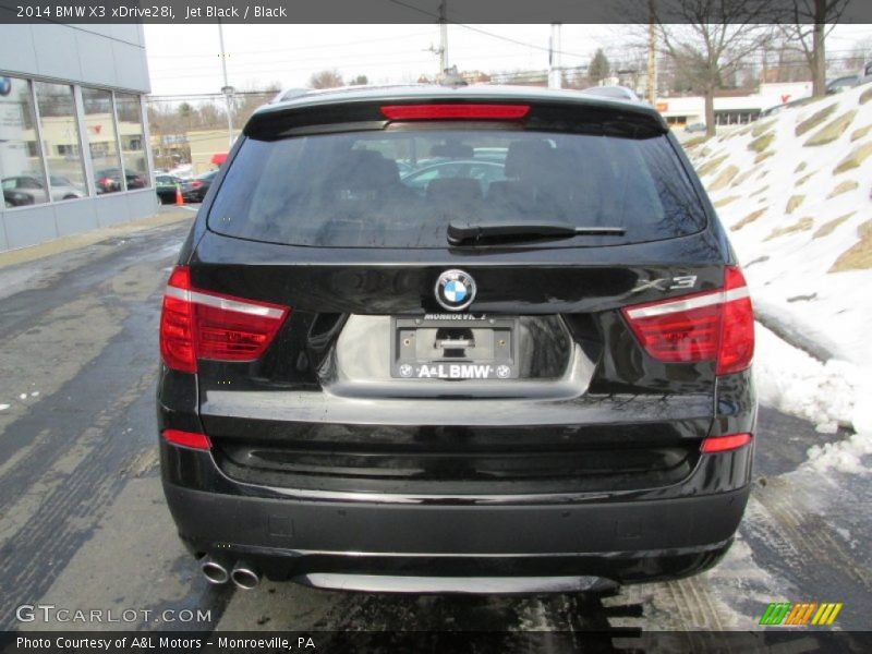 Jet Black / Black 2014 BMW X3 xDrive28i