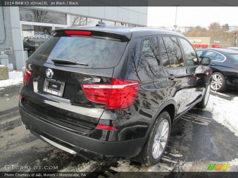 Jet Black / Black 2014 BMW X3 xDrive28i