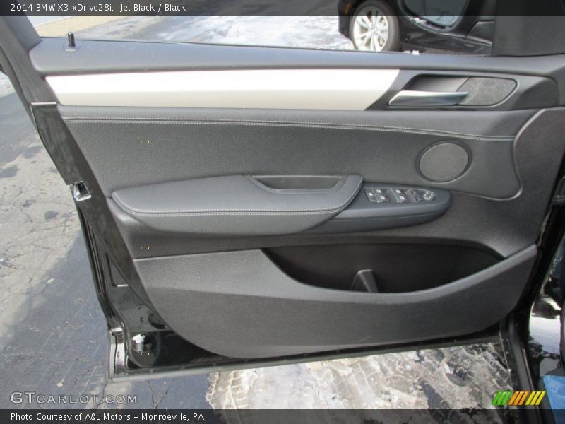 Jet Black / Black 2014 BMW X3 xDrive28i