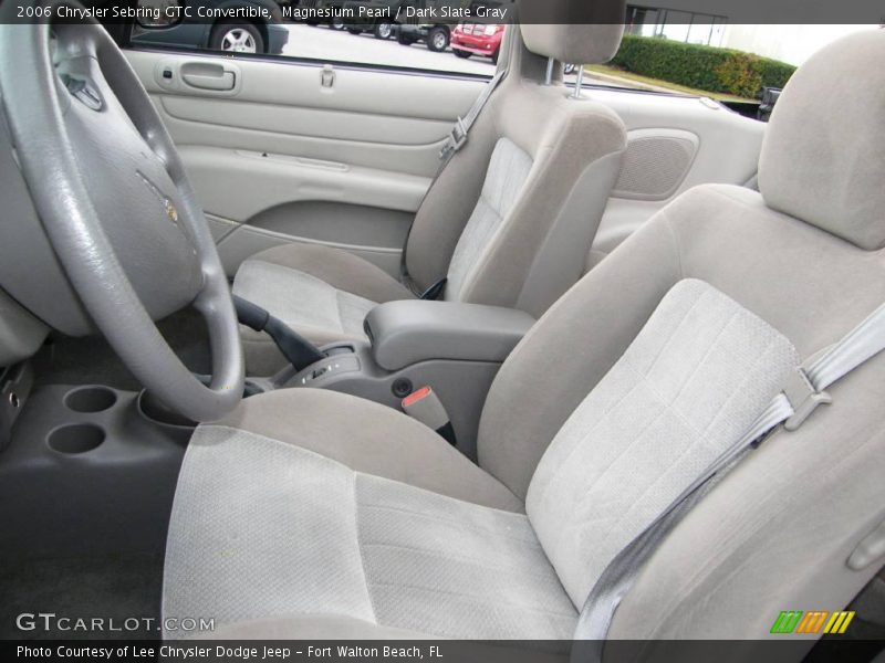 Magnesium Pearl / Dark Slate Gray 2006 Chrysler Sebring GTC Convertible