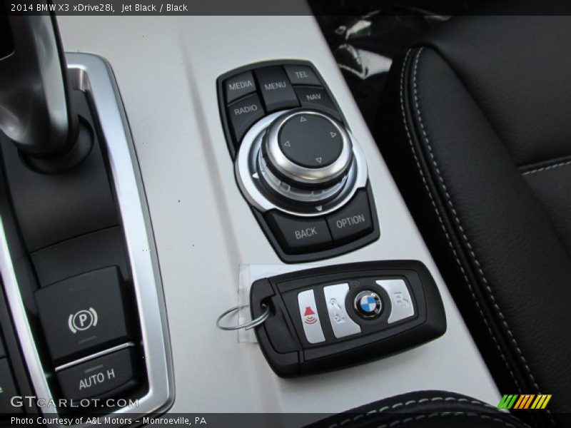 Jet Black / Black 2014 BMW X3 xDrive28i