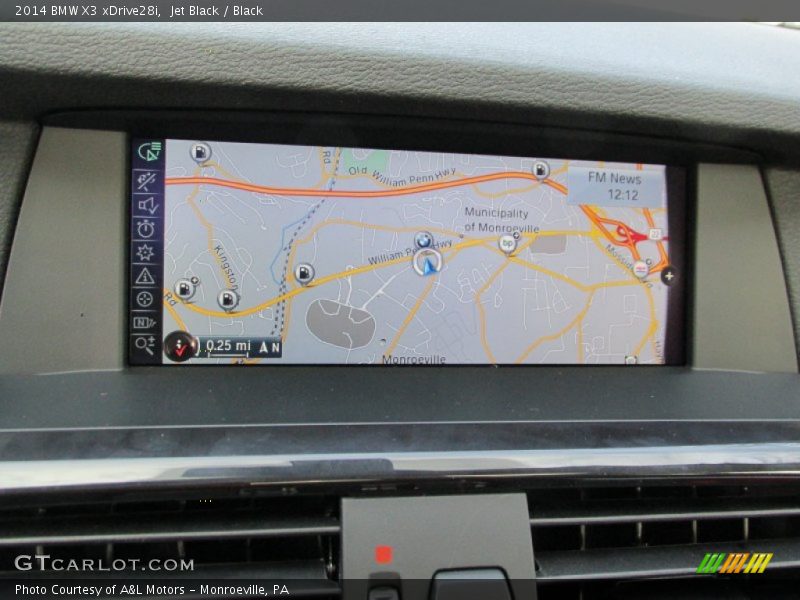 Jet Black / Black 2014 BMW X3 xDrive28i