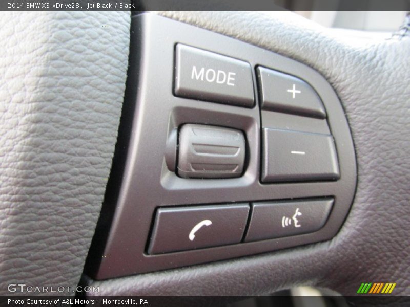 Jet Black / Black 2014 BMW X3 xDrive28i