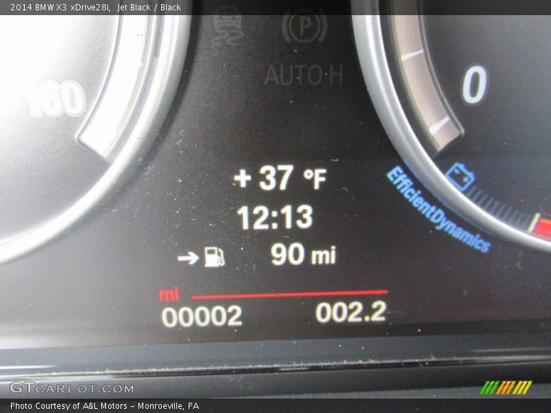Jet Black / Black 2014 BMW X3 xDrive28i