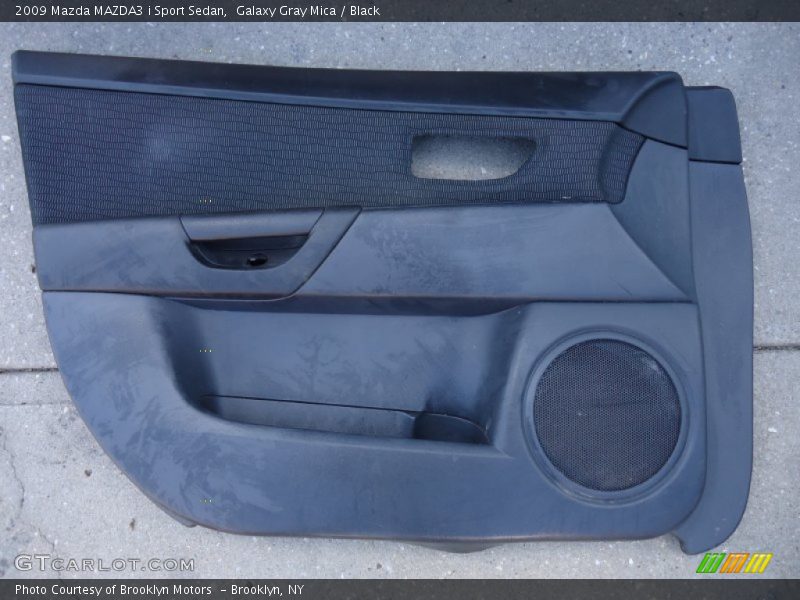 Galaxy Gray Mica / Black 2009 Mazda MAZDA3 i Sport Sedan