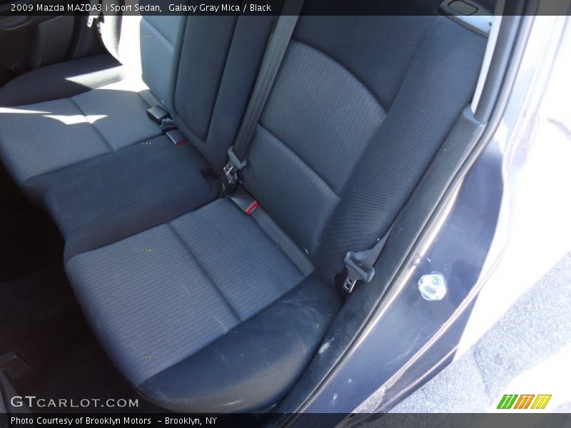 Galaxy Gray Mica / Black 2009 Mazda MAZDA3 i Sport Sedan