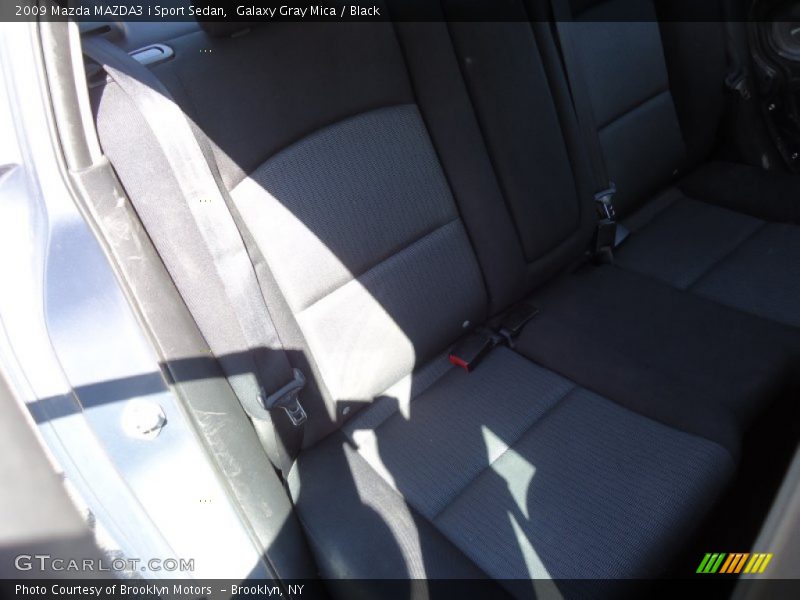 Galaxy Gray Mica / Black 2009 Mazda MAZDA3 i Sport Sedan