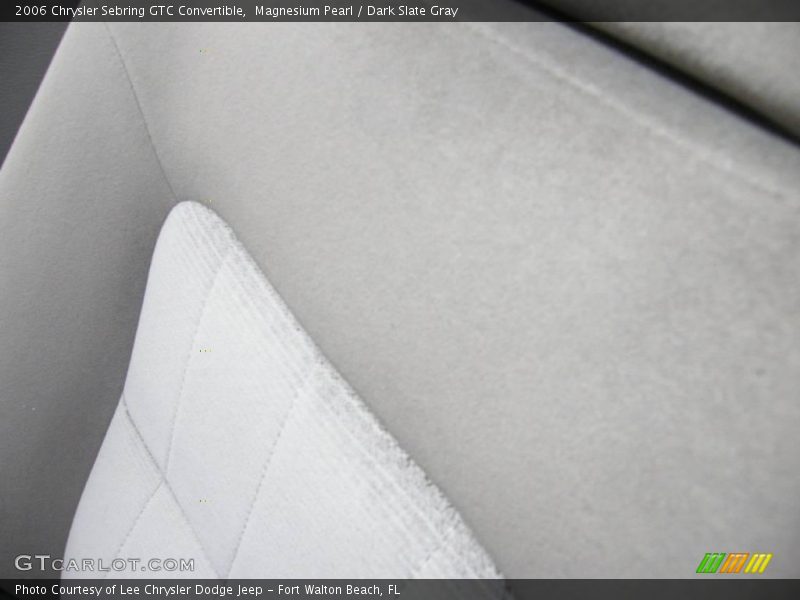 Magnesium Pearl / Dark Slate Gray 2006 Chrysler Sebring GTC Convertible