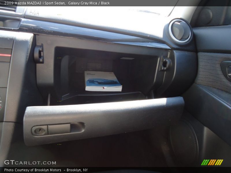 Galaxy Gray Mica / Black 2009 Mazda MAZDA3 i Sport Sedan