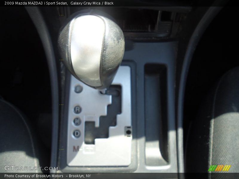 Galaxy Gray Mica / Black 2009 Mazda MAZDA3 i Sport Sedan