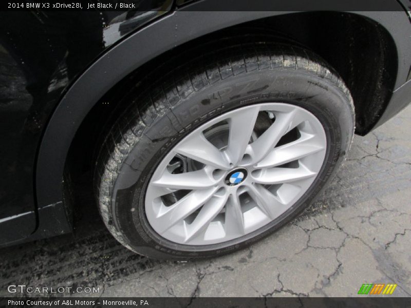 Jet Black / Black 2014 BMW X3 xDrive28i