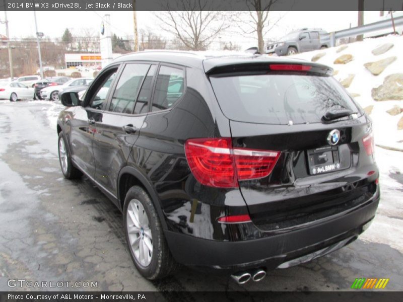 Jet Black / Black 2014 BMW X3 xDrive28i