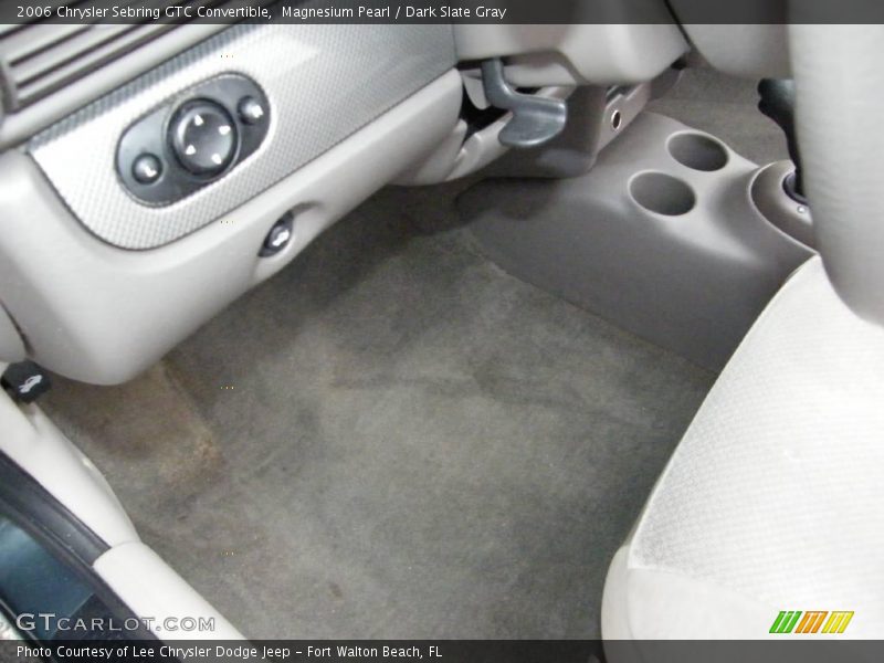Magnesium Pearl / Dark Slate Gray 2006 Chrysler Sebring GTC Convertible