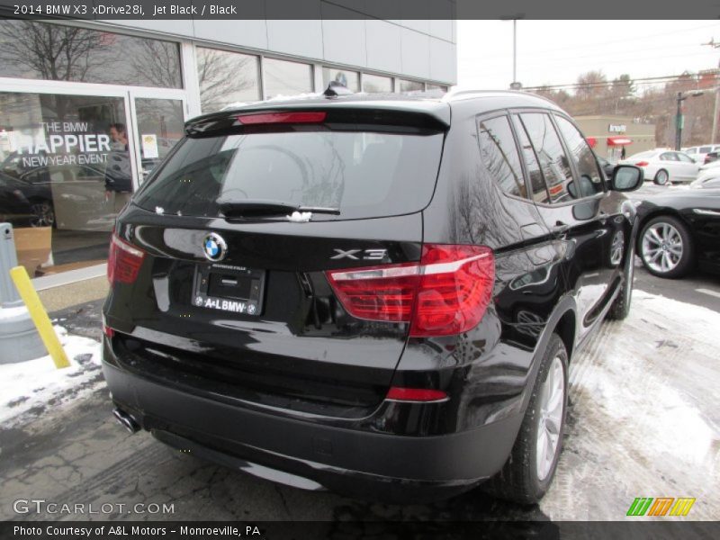 Jet Black / Black 2014 BMW X3 xDrive28i