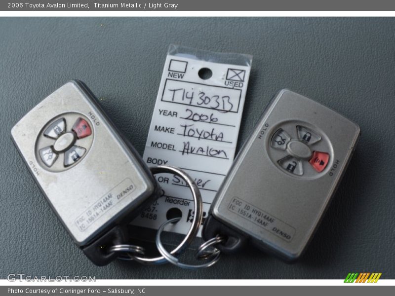 Titanium Metallic / Light Gray 2006 Toyota Avalon Limited