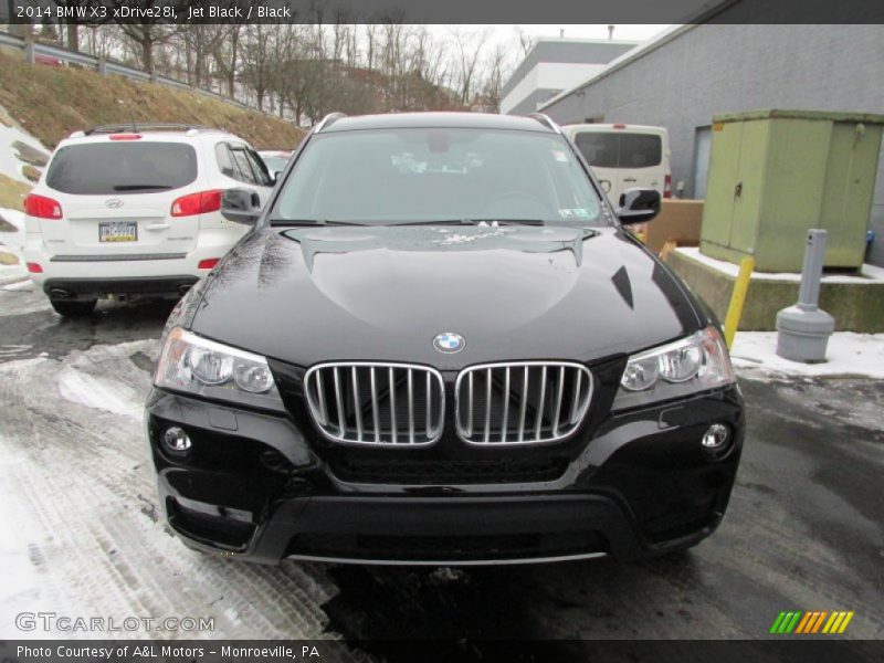 Jet Black / Black 2014 BMW X3 xDrive28i