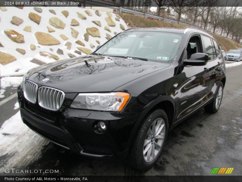 Jet Black / Black 2014 BMW X3 xDrive28i