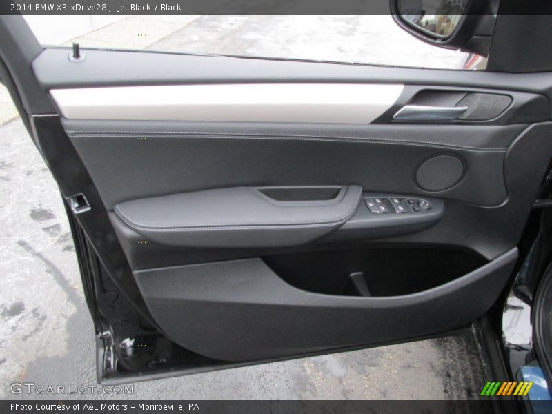 Jet Black / Black 2014 BMW X3 xDrive28i