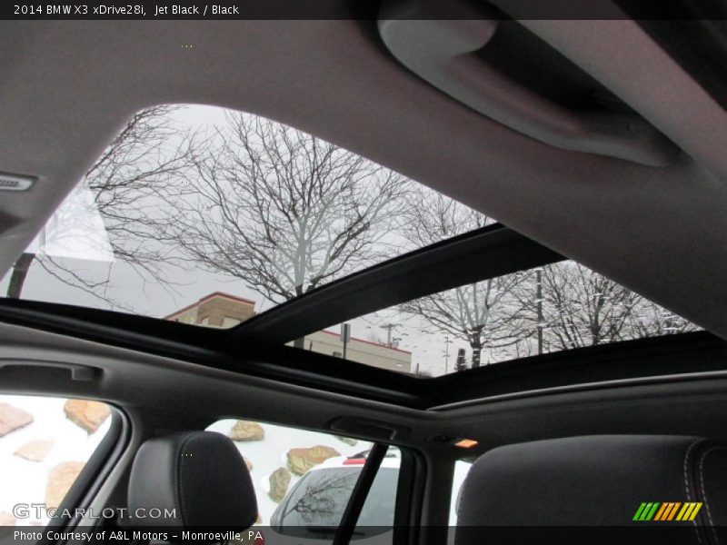 Jet Black / Black 2014 BMW X3 xDrive28i