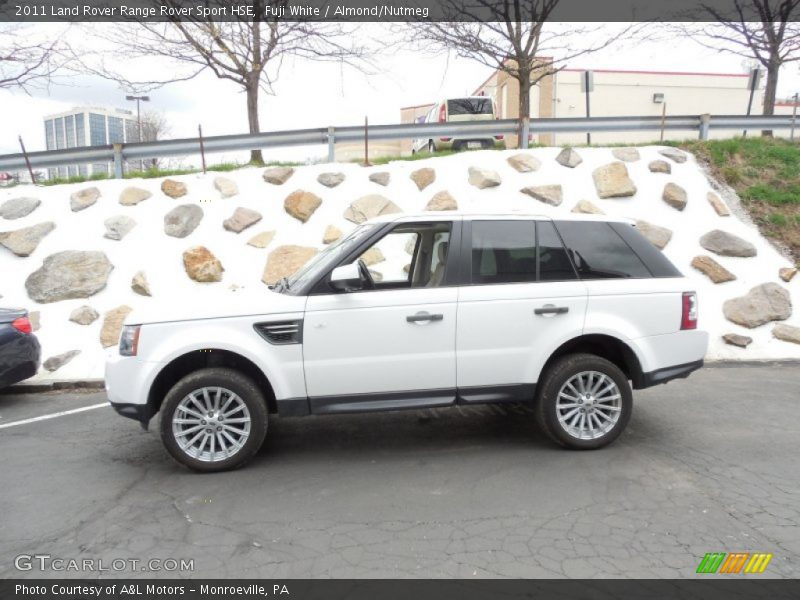 Fuji White / Almond/Nutmeg 2011 Land Rover Range Rover Sport HSE