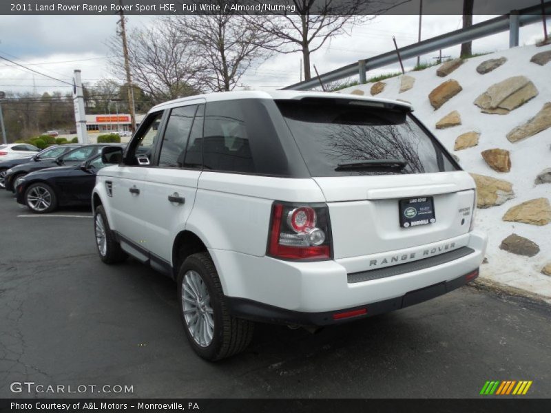 Fuji White / Almond/Nutmeg 2011 Land Rover Range Rover Sport HSE