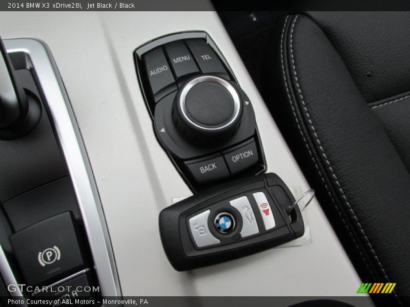 Jet Black / Black 2014 BMW X3 xDrive28i