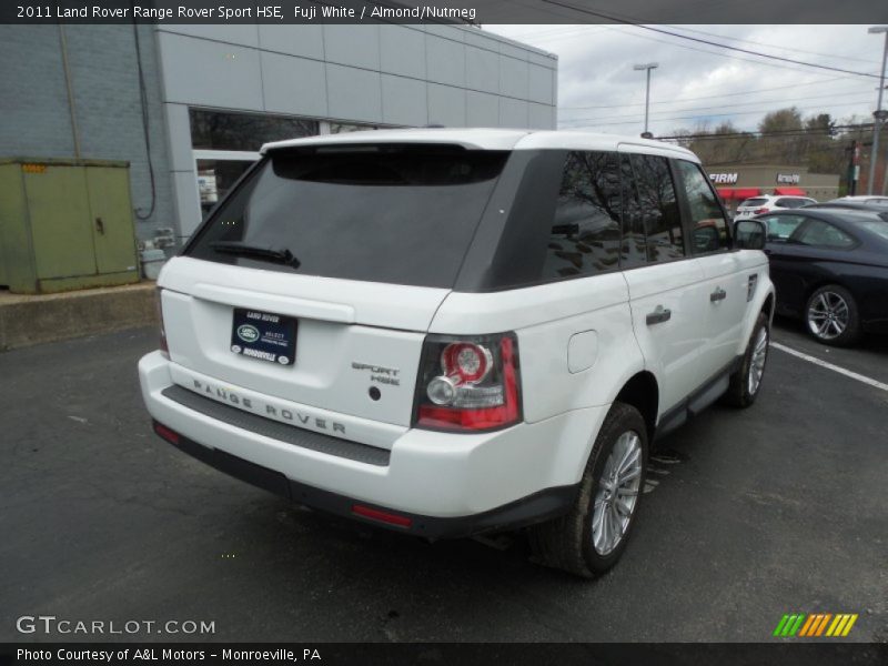 Fuji White / Almond/Nutmeg 2011 Land Rover Range Rover Sport HSE