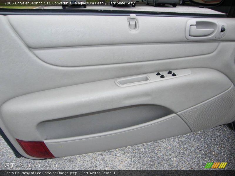 Magnesium Pearl / Dark Slate Gray 2006 Chrysler Sebring GTC Convertible