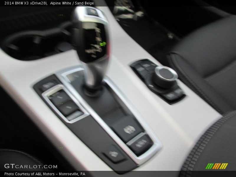 Alpine White / Sand Beige 2014 BMW X3 xDrive28i
