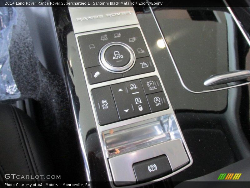 Santorini Black Metallic / Ebony/Ebony 2014 Land Rover Range Rover Supercharged L
