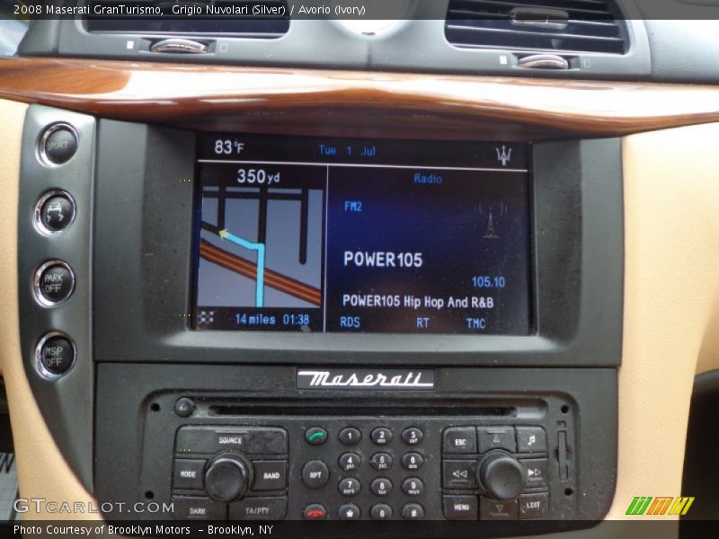 Controls of 2008 GranTurismo 