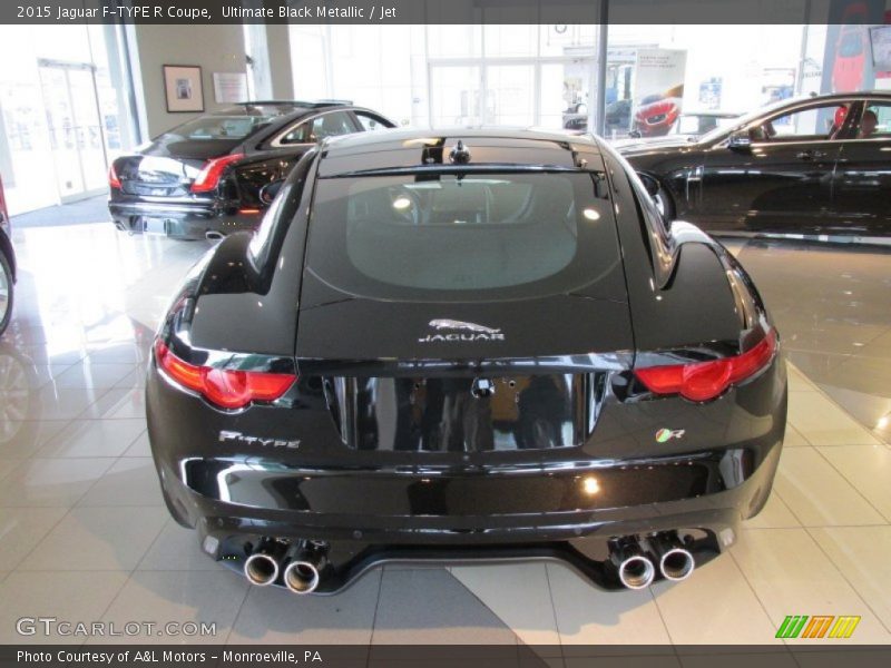 Exhaust of 2015 F-TYPE R Coupe