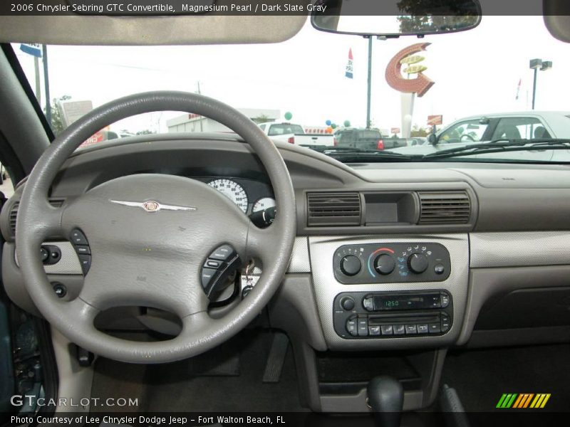 Magnesium Pearl / Dark Slate Gray 2006 Chrysler Sebring GTC Convertible