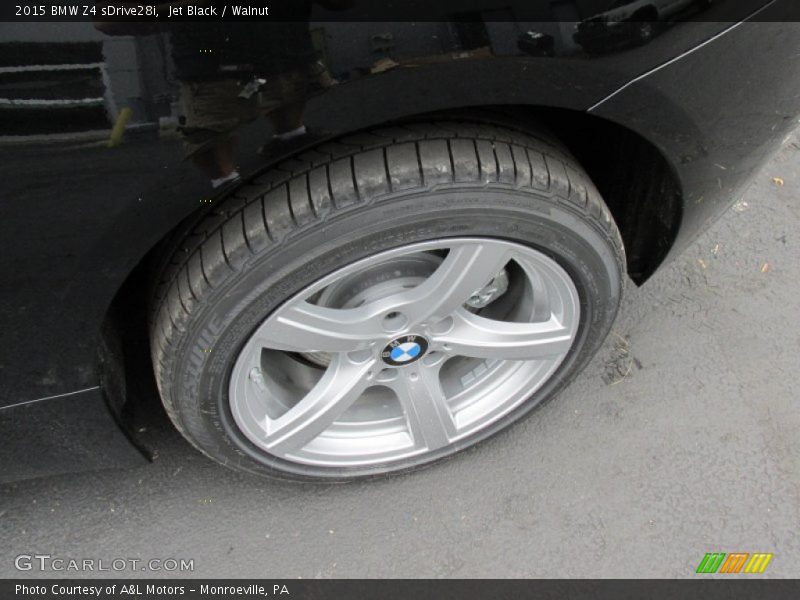 Jet Black / Walnut 2015 BMW Z4 sDrive28i