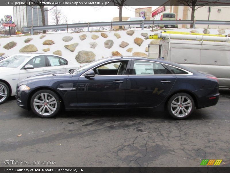  2014 XJ XJL Portfolio AWD Dark Sapphire Metallic