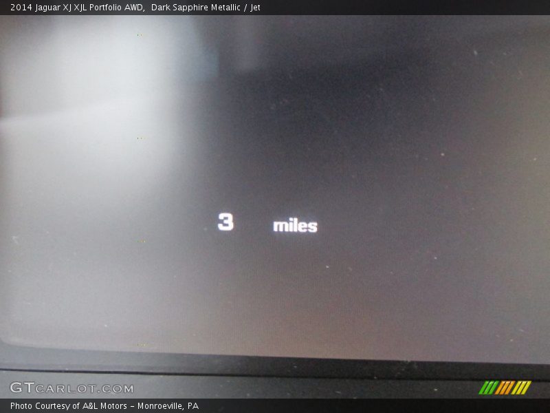 Dark Sapphire Metallic / Jet 2014 Jaguar XJ XJL Portfolio AWD