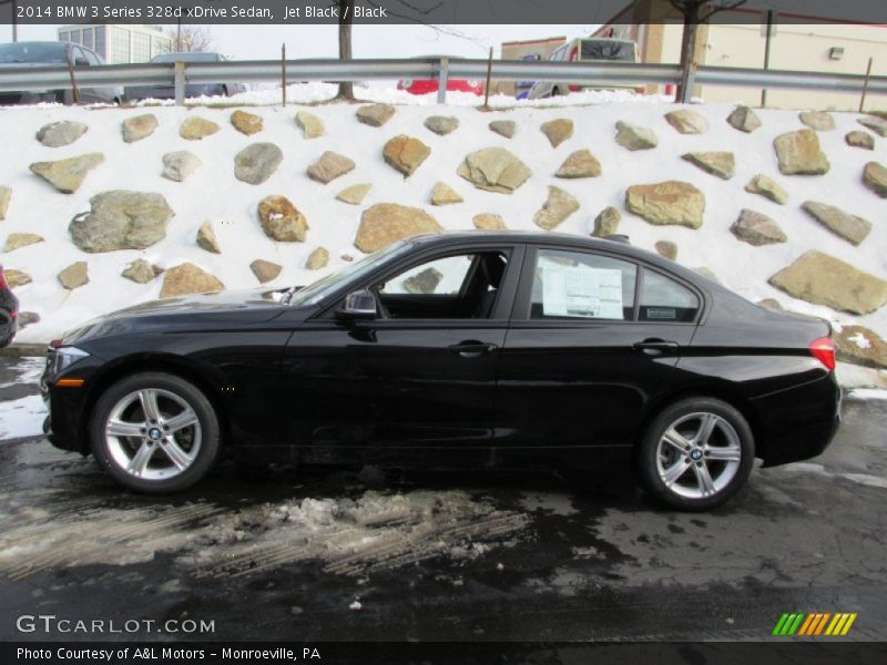 Jet Black / Black 2014 BMW 3 Series 328d xDrive Sedan