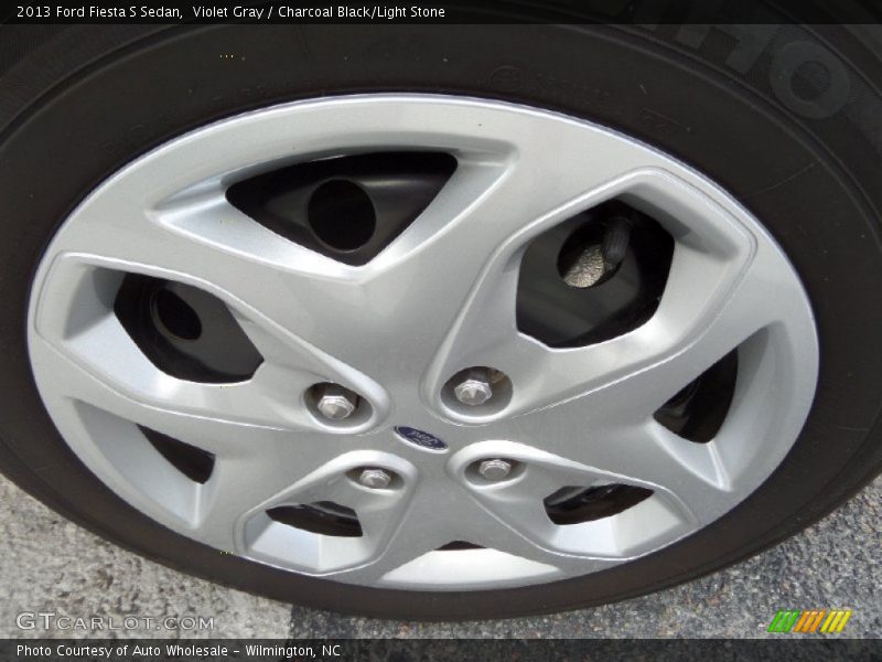 Violet Gray / Charcoal Black/Light Stone 2013 Ford Fiesta S Sedan