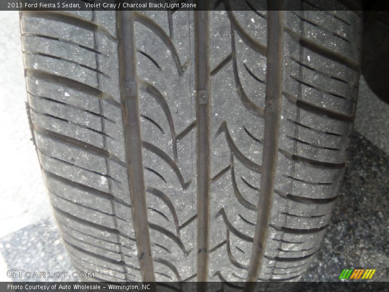 Violet Gray / Charcoal Black/Light Stone 2013 Ford Fiesta S Sedan