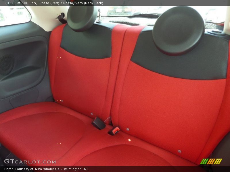 Rosso (Red) / Rosso/Nero (Red/Black) 2013 Fiat 500 Pop