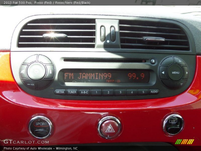Rosso (Red) / Rosso/Nero (Red/Black) 2013 Fiat 500 Pop