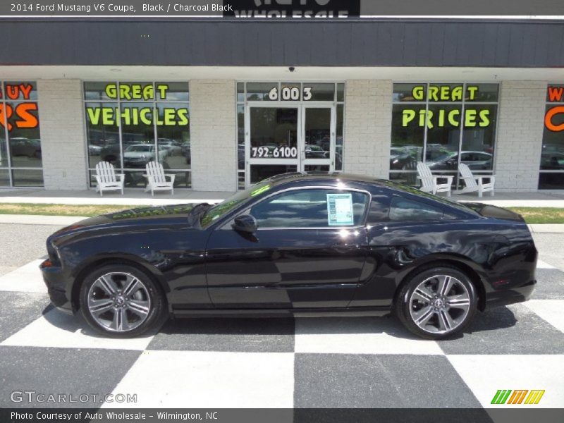 Black / Charcoal Black 2014 Ford Mustang V6 Coupe