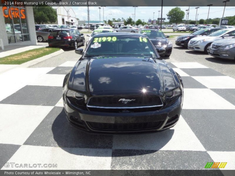 Black / Charcoal Black 2014 Ford Mustang V6 Coupe