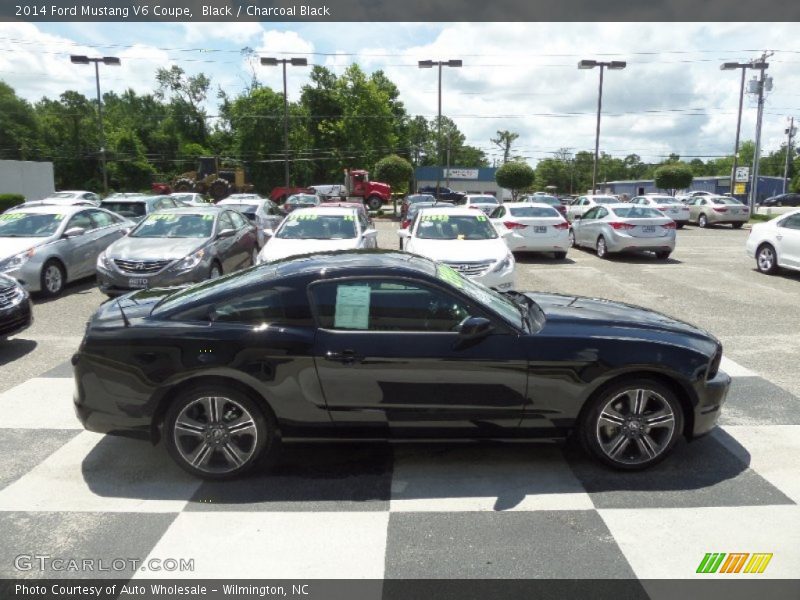 Black / Charcoal Black 2014 Ford Mustang V6 Coupe